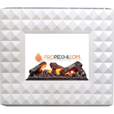 Каминокомплект Dimplex Diamond - Бьянко белый с очагом Cassette 600 NH