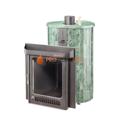 Дровяная печь для бани Ферингер Макси До 38 м³ - Верде Гватемала наборный