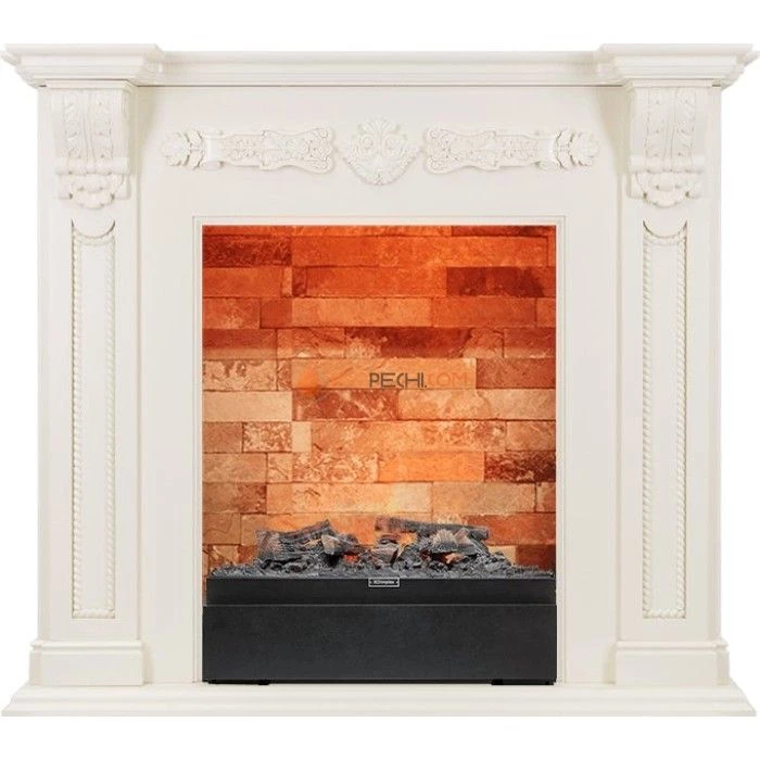 Каминокомплект Dimplex Adel - Слоновая кость с очагом Juneau