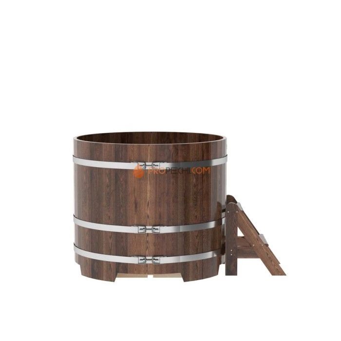 Купель BentWood круглая из мореной лиственницы d=1,17
