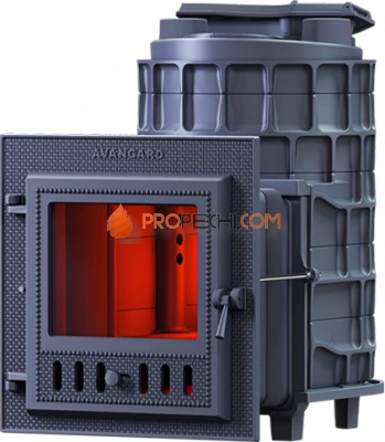 Чугунная банная печь Гефест Авангард ЗК 24 М