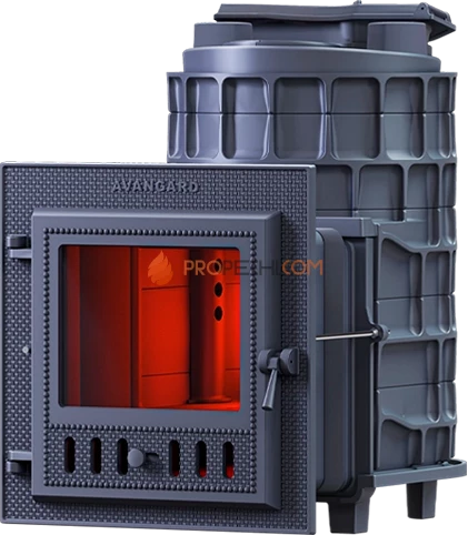 Чугунная банная печь Гефест Авангард ЗК 24 М