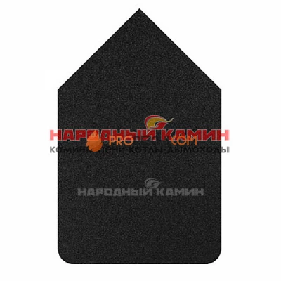 Grillux Лист угловой 1095х700 черный