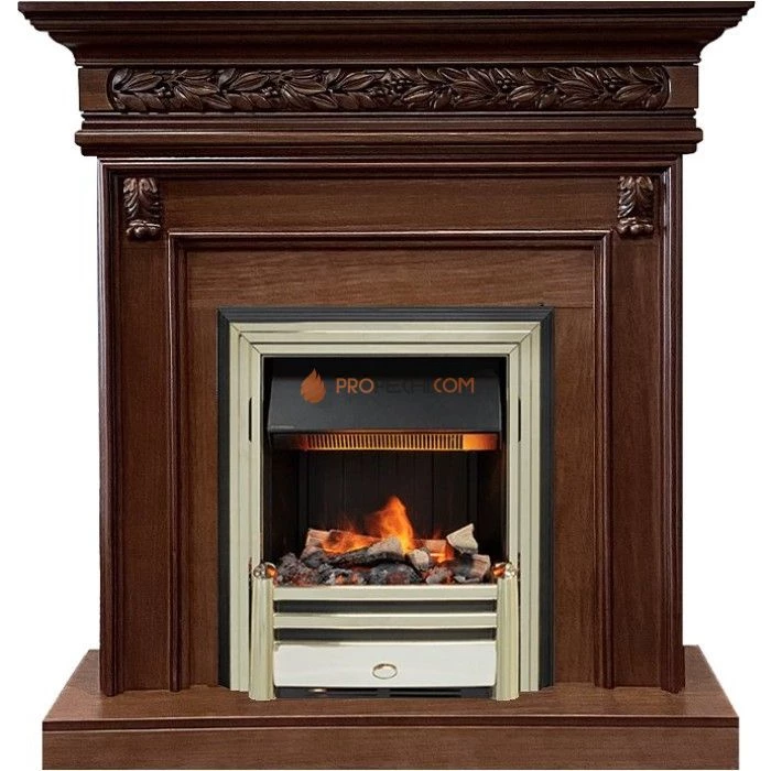 Каминокомплект Dimplex Valletta - Темный дуб с очагом Cavendish