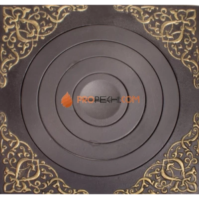 Плита под казан Гефест 07 520х520 ф400 с патиной