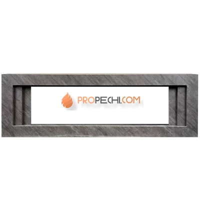 Портал Royal Flame Line 60 Concrete - Серый бетон