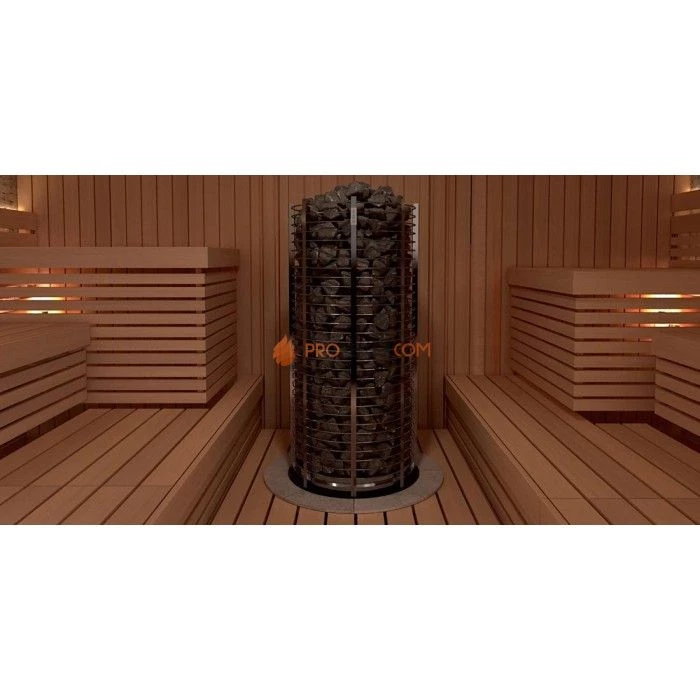 Электрическая печь SAWO TOWER TH6-120Ni-P 12 кВт (встроенный блок мощности, пульт покупается отдельно)