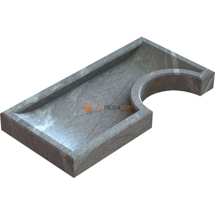 Арома-чаша для печи Klover RT 50-RV с дымоходом (Талькомагнезит)