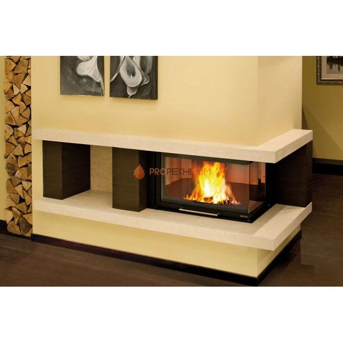 Каминная топка La Nordica Monoblocco 800 Angolo DX