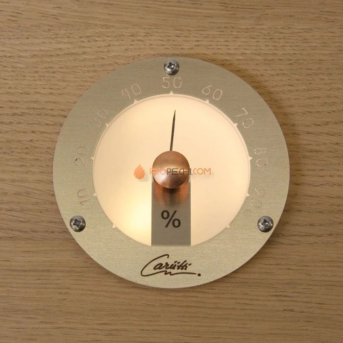 Гигрометр Cariitti, нержавеющая сталь