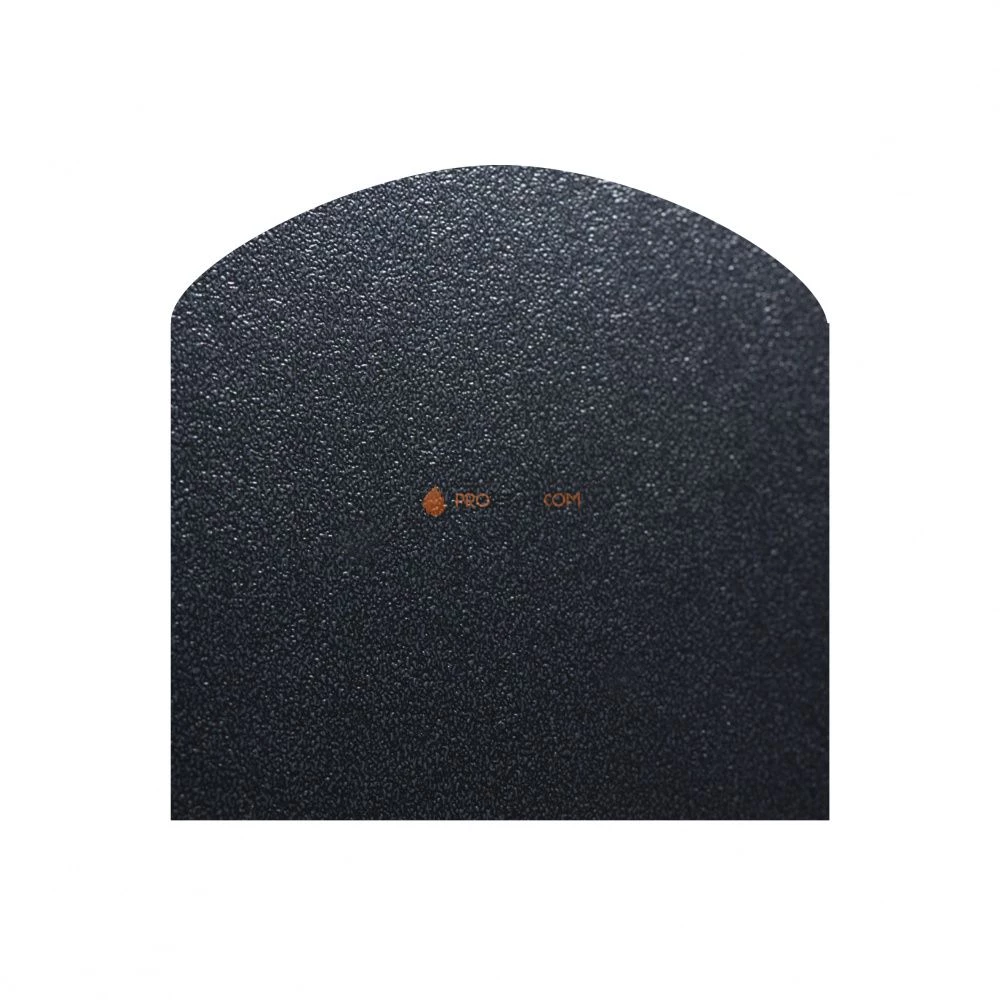 Лист притопочный стальной Прямой-Радиус 1000 черный