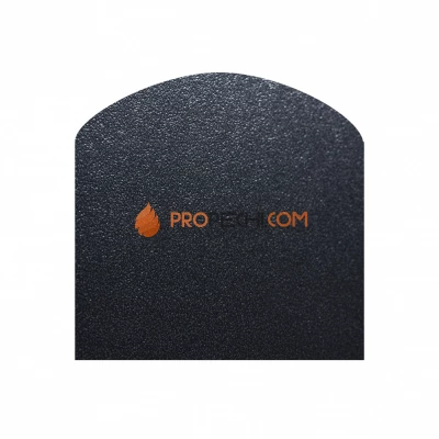 Лист притопочный стальной Прямой-Радиус 1000 черный