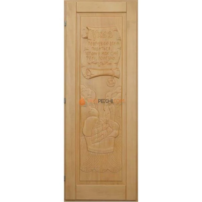 Дверь для бани DoorWood Указ кавказская липа (1900х700 мм)