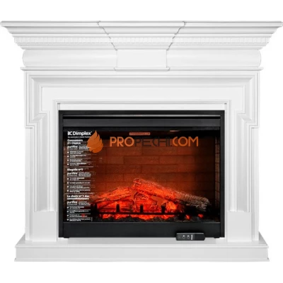 Каминокомплект Dimplex Torino - Белый с очагом Symphony 30 inch DF3020-EU