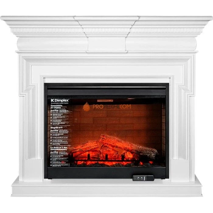 Каминокомплект Dimplex Torino - Белый с очагом Symphony 30 inch DF3020-EU