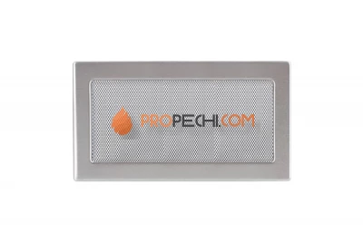 Вент.решетка 110х300 мм. нерж.