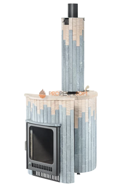 Банная печь Ферингер Малютка Талькохлорит "Окаменевшее дерево"