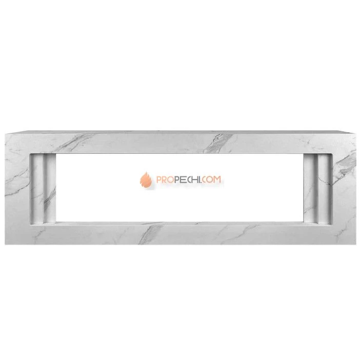 Портал Royal Flame Line 60 SFT White Marble - Белый мрамор