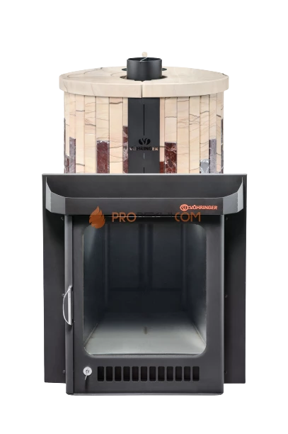 Банная печь Ферингер Макси ПФ Россо Леванте +"Окаменевшее дерево"