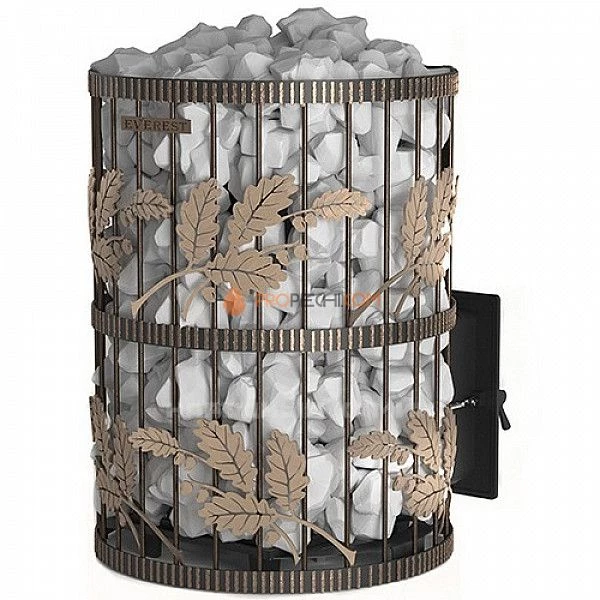 Печь для бани Эверест Ковка 24 (281) закрытая каменка