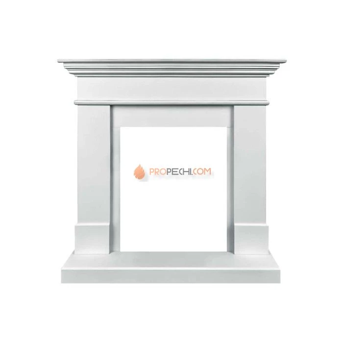 Каминокомплект Royal Flame California SFT - Белый с очагом Majestic FX M Brass