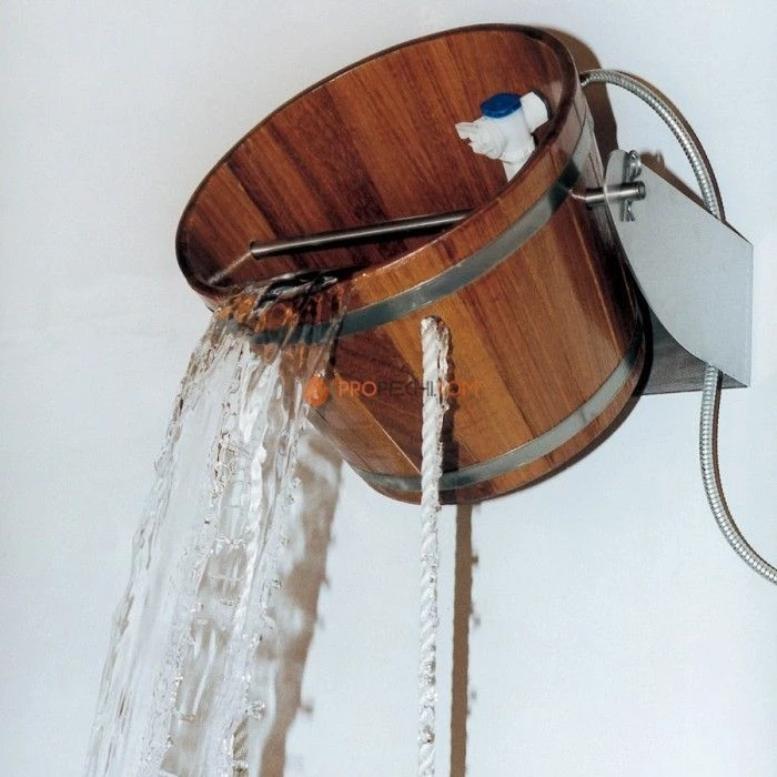 Обливное ведро Blumenberg 29л. Дерево камбала