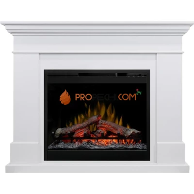 Каминокомплект Dimplex California - Белый (Высота 1005мм) с очагом Symphony 26 inch DF2624L-INT