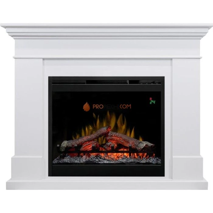 Каминокомплект Dimplex California - Белый (Высота 1005мм) с очагом Symphony 26 inch DF2624L-INT