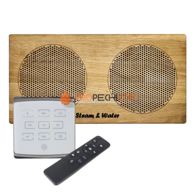 Комплект акустической системы встраиваемый SW 1 White ECO Wood, двойной Прямоугольник (две колонки)