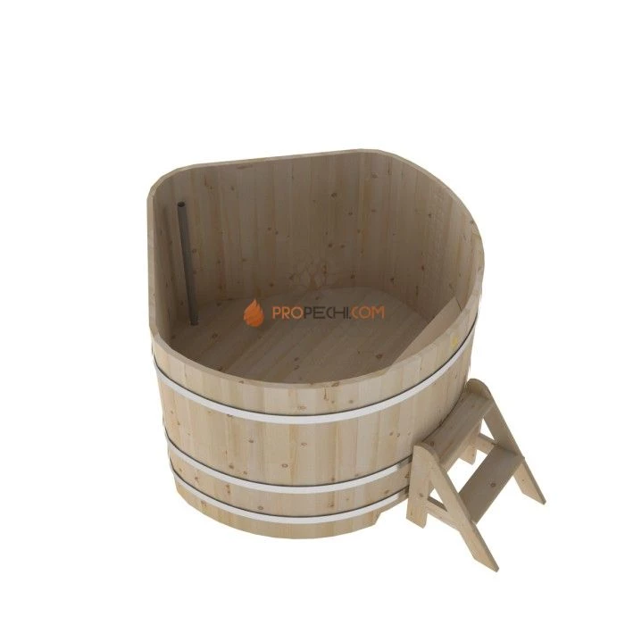 Купель BentWood угловая из кедра 1,53х1,53 стандарт