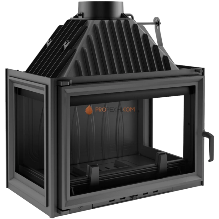 Каминная топка Kratki Oliwia/LP (стекло слева-справа)