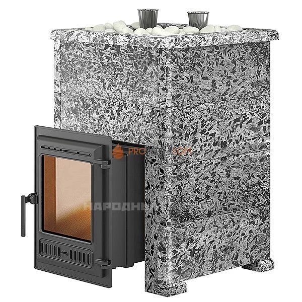 Печь для бани Эверест Steam Master 30 Чугун Пироксенит Элит