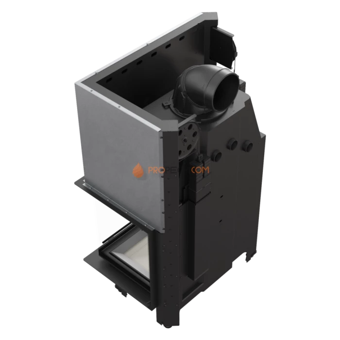 Каминная топка Kratki MBA/P/BS/G/SG (гнутое стекло) (17 кВт)