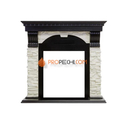 Портал Dimplex Dublin - Венге / Сланец белый