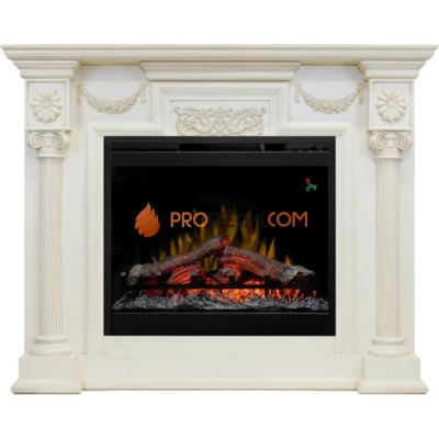 Каминокомплект Dimplex London - Слоновая кость с очагом Symphony 26 inch DF2624L-INT