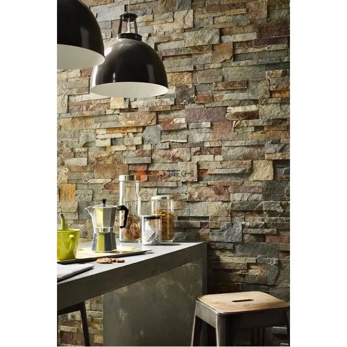 Панель Модерн Сланец Мультиколор (350х180мм) упак. (6шт/0,378м2)