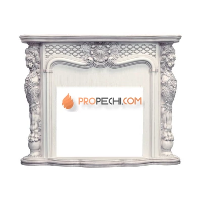 Портал Dimplex Castle - Слоновая кость с темной патиной