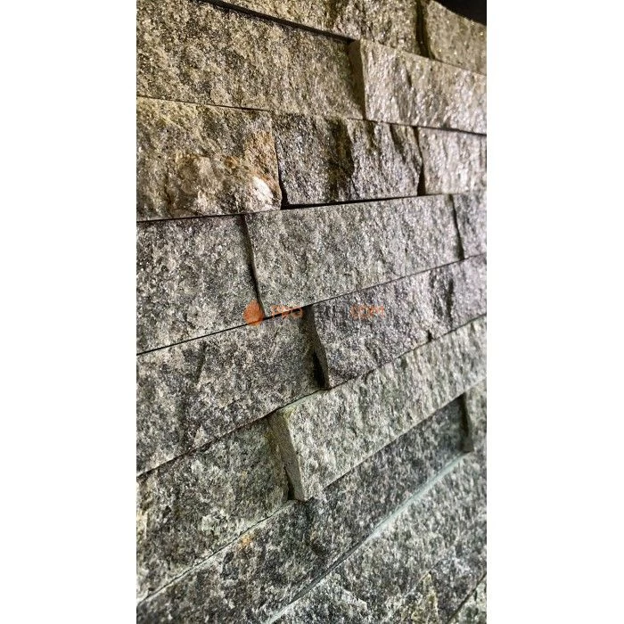 Панель Классик Кварцит Зеленый (600х150мм) упак. (7шт/0,63м2)