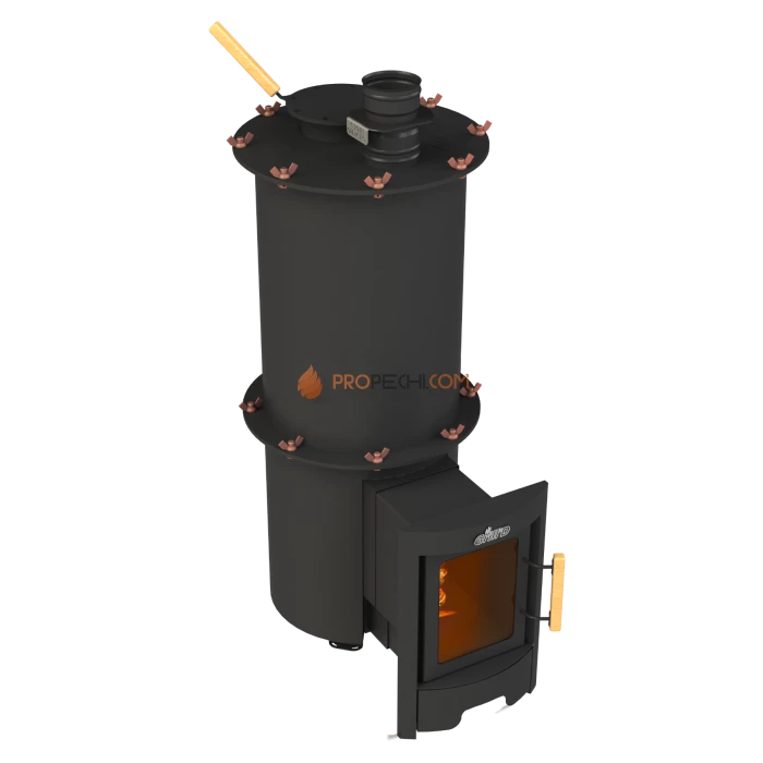 Дровяная печь для бани Grill’D Denisov Long