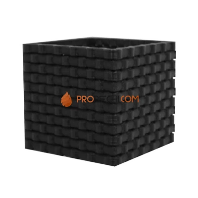 Настенный светильник Licht-2000 Cube Basket черный