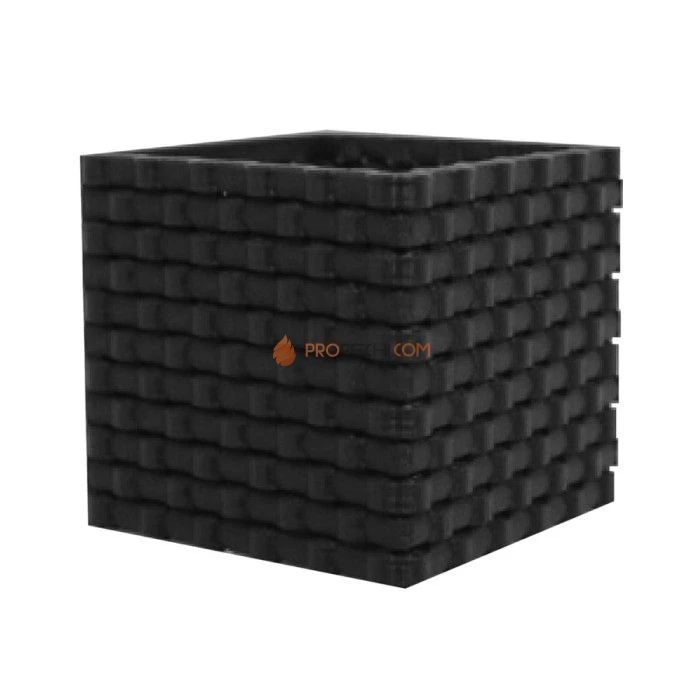 Настенный светильник Licht-2000 Cube Basket черный