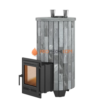 Чугунная печь для бани Эверест Steam Master 44 Ламель Талькохлорит, S-20