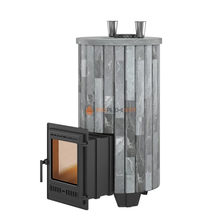 Чугунная печь для бани Эверест Steam Master 44 Ламель Талькохлорит, S-20