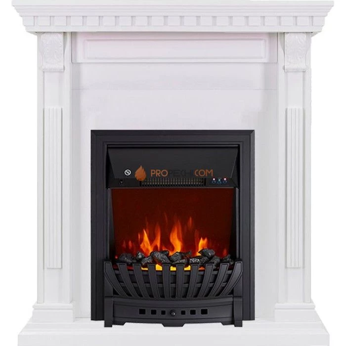 Каминокомплект Royal Flame Orlean - Белый с очагом Aspen Black