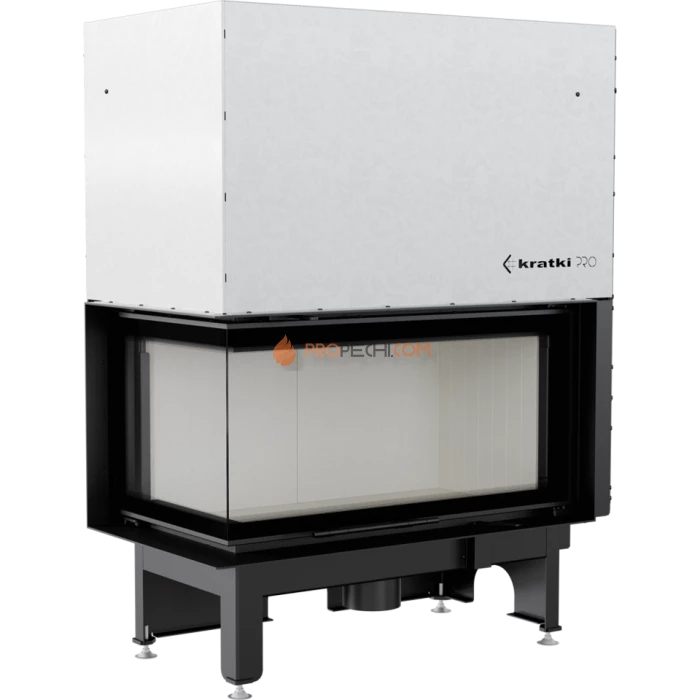 Каминная топка стальная Kratki NADIA/14/L/BS/G (гильотина) (14 кВт)