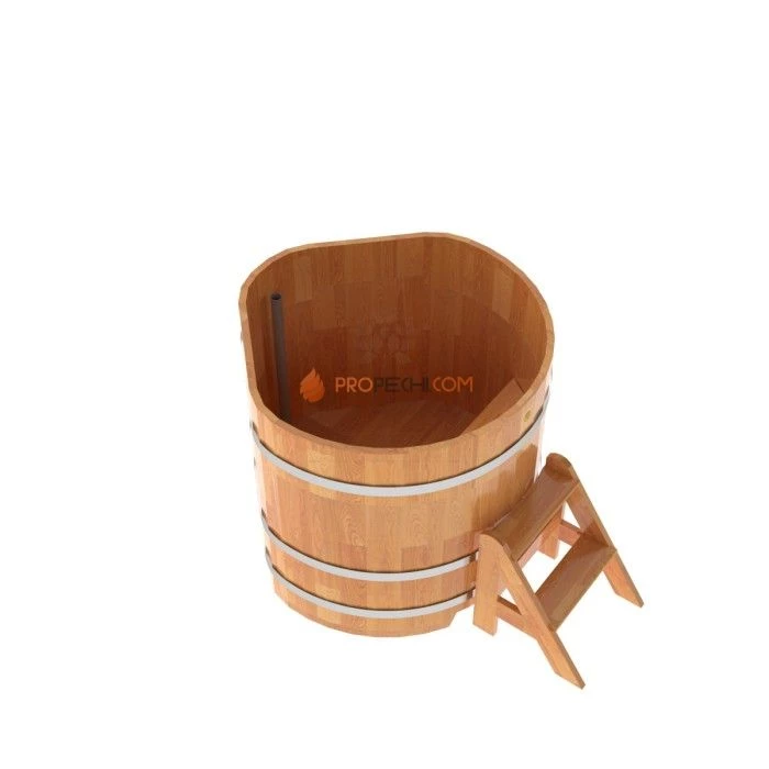 Купель BentWood угловая из сращенных ламелей натуральной лиственницы 1,03х1,03