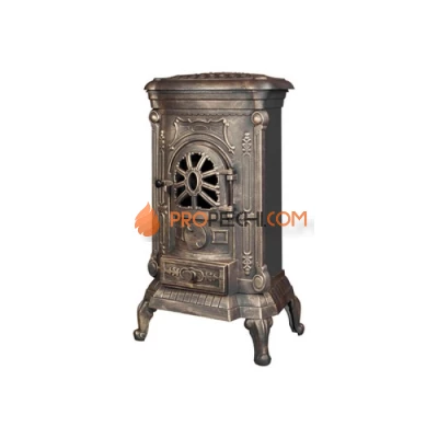 Печь-камин KAWMET (P 9 patyna)