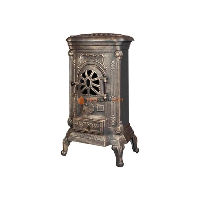 Печь-камин KAWMET (P 9 patyna)