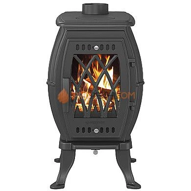 Чугунная печь Везувий ВХ-09 "Антрацит"