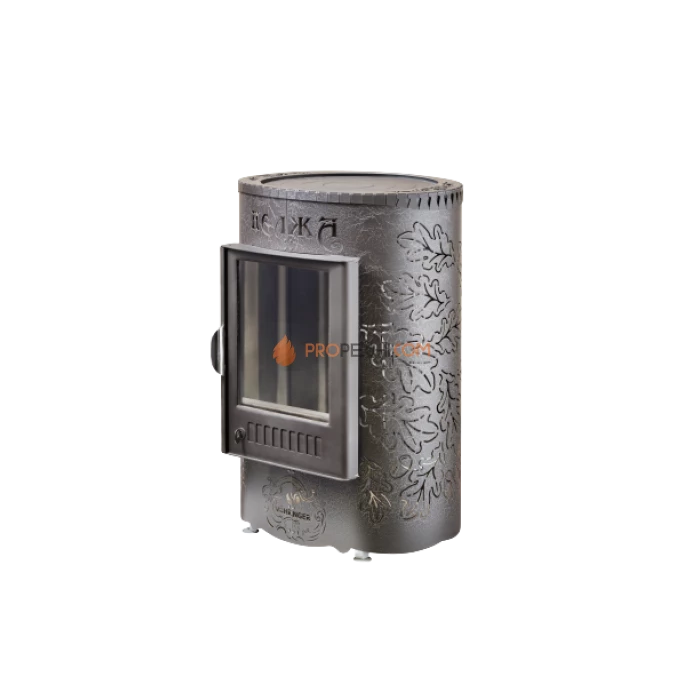 Отопительно-варочная печь Ферингер Нелжа в кожухе Дуб